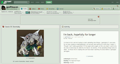 Desktop Screenshot of geoffheaven.deviantart.com