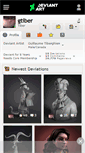 Mobile Screenshot of gtiber.deviantart.com