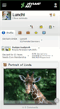 Mobile Screenshot of lunchi.deviantart.com