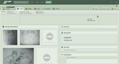 Desktop Screenshot of crismar8.deviantart.com