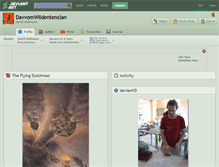 Tablet Screenshot of davvomwildentenclan.deviantart.com