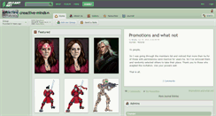 Desktop Screenshot of creactive-minds.deviantart.com