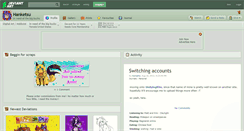 Desktop Screenshot of hanketsu.deviantart.com