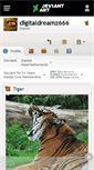Mobile Screenshot of digitaldreamz666.deviantart.com