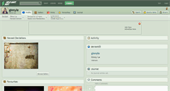 Desktop Screenshot of ginnyle.deviantart.com