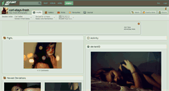 Desktop Screenshot of cori-stays-fresh.deviantart.com