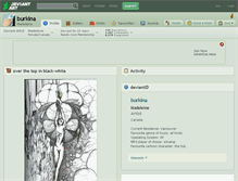 Tablet Screenshot of burkina.deviantart.com
