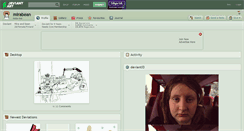 Desktop Screenshot of mirabean.deviantart.com