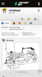 Mobile Screenshot of mirabean.deviantart.com