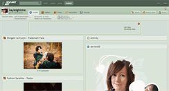Desktop Screenshot of kayleighloire.deviantart.com