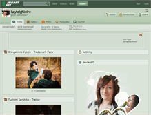 Tablet Screenshot of kayleighloire.deviantart.com