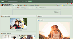 Desktop Screenshot of evil-uke-sora.deviantart.com
