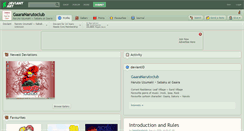 Desktop Screenshot of gaaranarutoclub.deviantart.com
