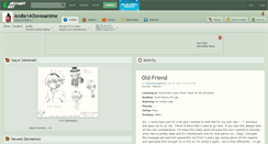 Desktop Screenshot of andie143lovesanime.deviantart.com