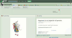 Desktop Screenshot of musicinmouth.deviantart.com