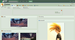 Desktop Screenshot of i-thegeek.deviantart.com