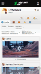 Mobile Screenshot of i-thegeek.deviantart.com
