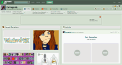 Desktop Screenshot of carnagejak.deviantart.com