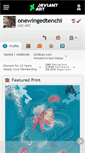 Mobile Screenshot of onewingedtenchi.deviantart.com