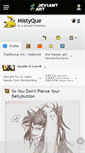 Mobile Screenshot of mistyque.deviantart.com