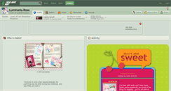 Desktop Screenshot of luminaria-rose.deviantart.com