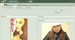 Desktop Screenshot of medu.deviantart.com