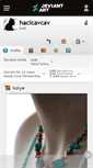 Mobile Screenshot of hacicavcav.deviantart.com
