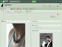 Tablet Screenshot of hacicavcav.deviantart.com