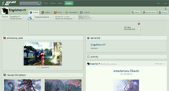 Desktop Screenshot of engelchen19.deviantart.com