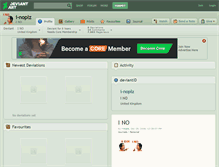 Tablet Screenshot of i-noplz.deviantart.com