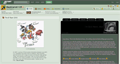 Desktop Screenshot of blackcarrot1129.deviantart.com