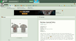 Desktop Screenshot of airbob.deviantart.com