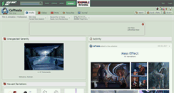 Desktop Screenshot of cepheala.deviantart.com