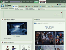Tablet Screenshot of cepheala.deviantart.com