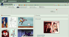 Desktop Screenshot of amayawindninja.deviantart.com