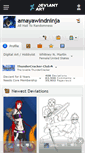 Mobile Screenshot of amayawindninja.deviantart.com