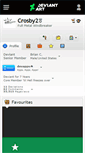 Mobile Screenshot of crosby2.deviantart.com