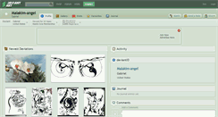 Desktop Screenshot of malakim-angel.deviantart.com