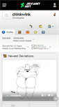 Mobile Screenshot of chinkwink.deviantart.com