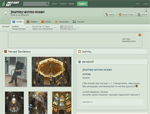 Tablet Screenshot of journey-across-ocean.deviantart.com