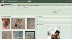 Desktop Screenshot of notamjustpro.deviantart.com