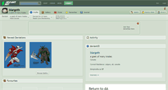Desktop Screenshot of blargeth.deviantart.com