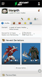 Mobile Screenshot of blargeth.deviantart.com