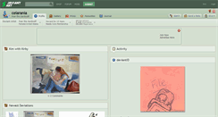 Desktop Screenshot of celarania.deviantart.com