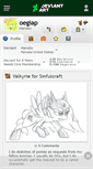 Mobile Screenshot of oegiap.deviantart.com