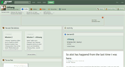 Desktop Screenshot of chiisang.deviantart.com