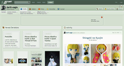 Desktop Screenshot of darth-eagle.deviantart.com