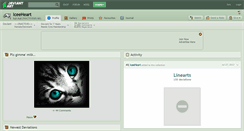 Desktop Screenshot of iceeheart.deviantart.com