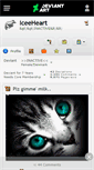 Mobile Screenshot of iceeheart.deviantart.com