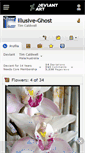 Mobile Screenshot of illusive-ghost.deviantart.com